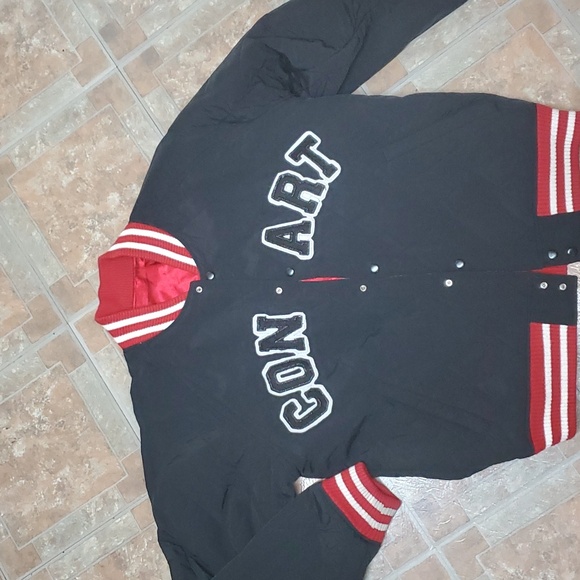 Rare!! CONART reversible varsity jacket - Picture 3 of 3
